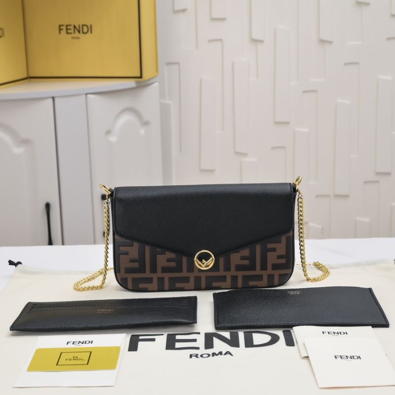 F**di satchel bags